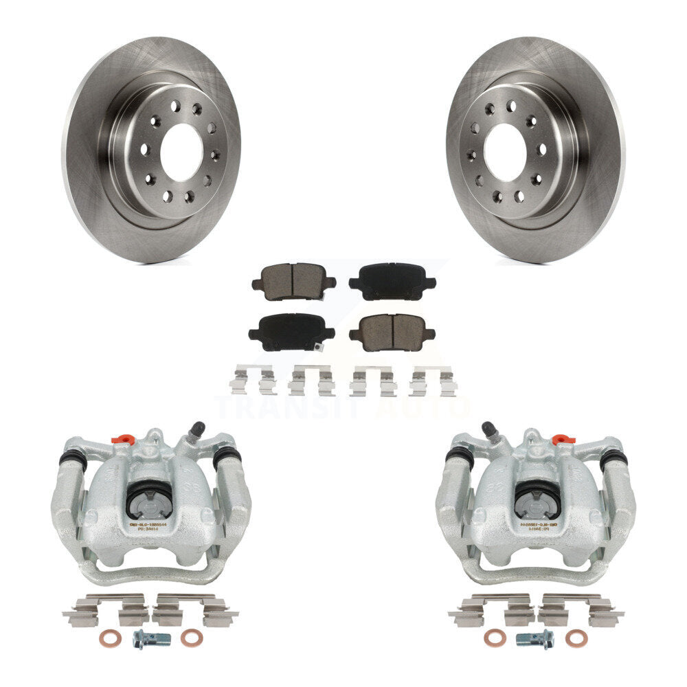 CMX KC8-100488C Disc Brake Kit for 2016-2020 Chevrolet Equinox, GMC Terrain, Chevrolet Malibu - Rear product image