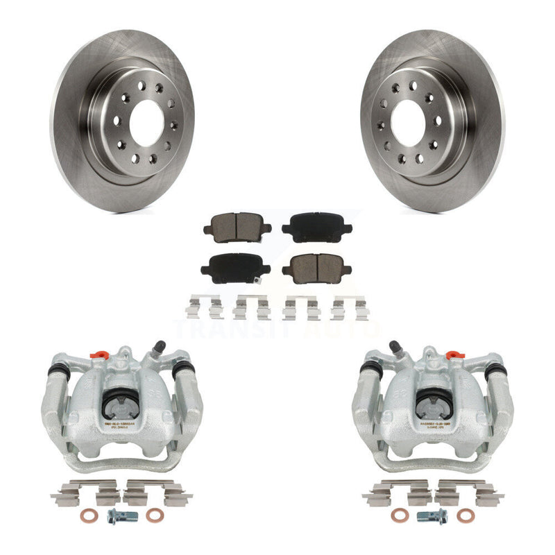 CMX KC8-100488C Disc Brake Kit for 2016-2020 Chevrolet Equinox, GMC Terrain, Chevrolet Malibu - Rear product image
