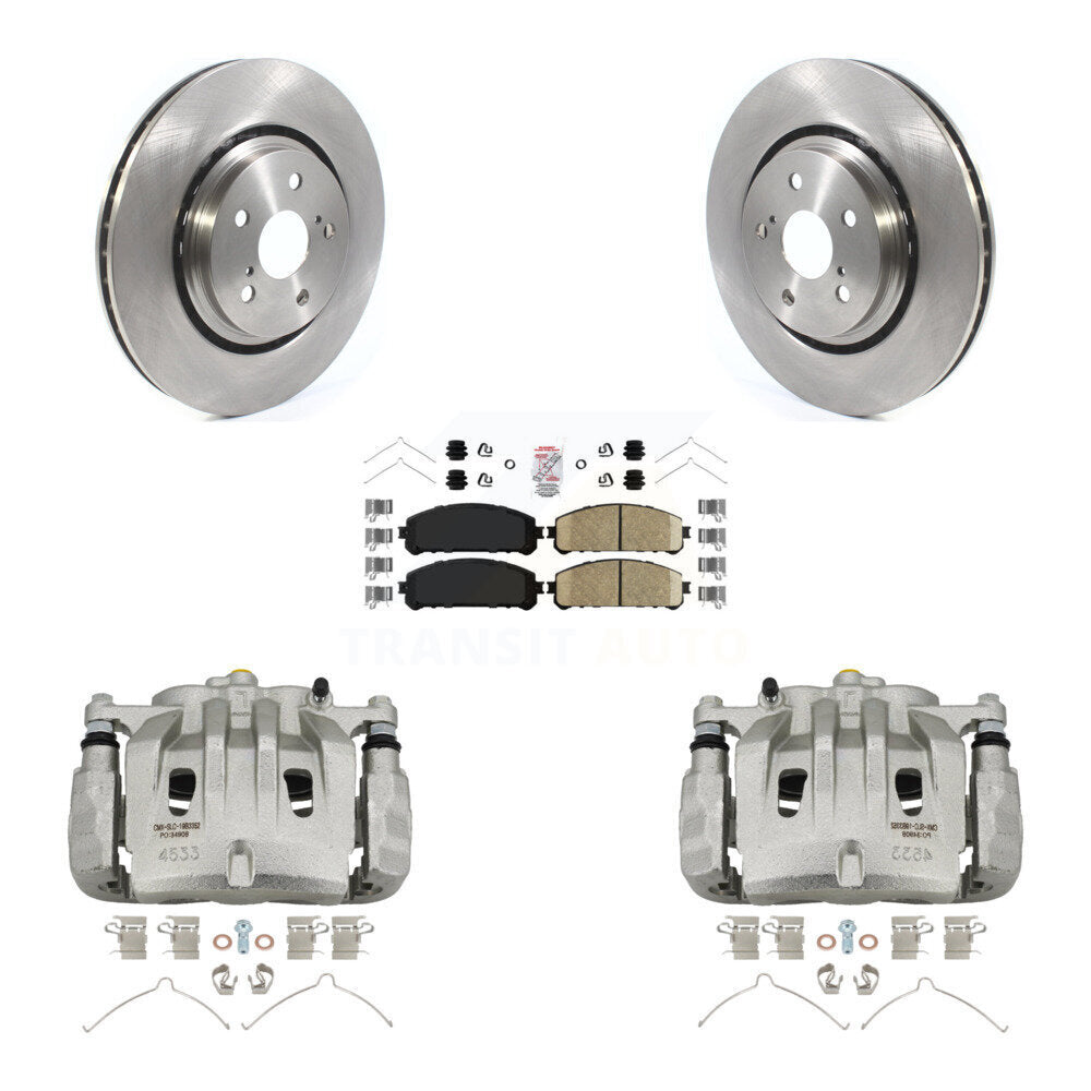 Transit Auto KC8-100488N Disc Brake Kit for 2022 Lexus NX250, Lexus NX350, Lexus NX350h - Front product image
