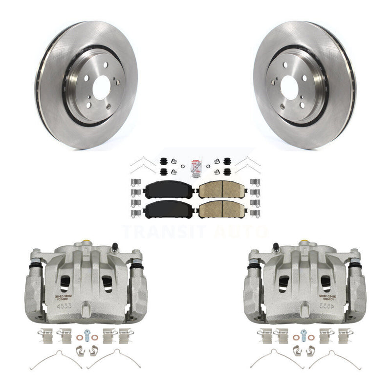 Transit Auto KC8-100488N Disc Brake Kit for 2022 Lexus NX250, Lexus NX350, Lexus NX350h - Front product image