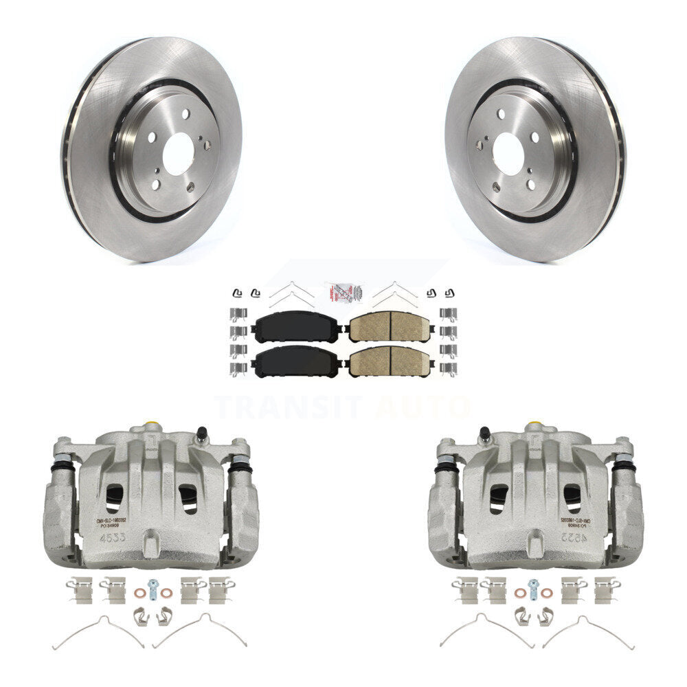 Transit Auto KC8-100489N Disc Brake Kit for 2022 Lexus NX250, Lexus NX350, Lexus NX350h - Front product image