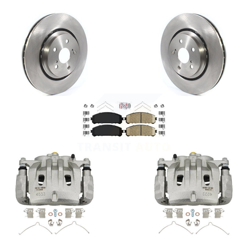 Transit Auto KC8-100489N Disc Brake Kit for 2022 Lexus NX250, Lexus NX350, Lexus NX350h - Front product image