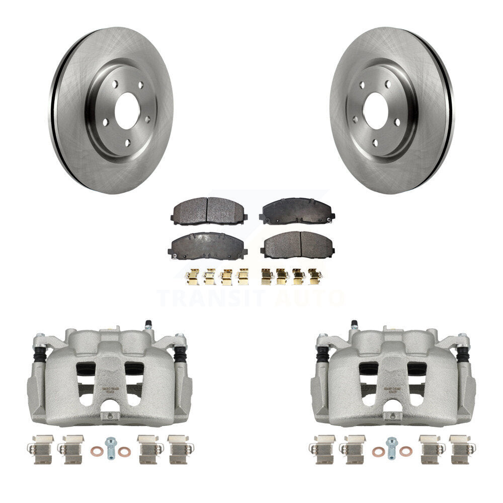 Transit Auto KC8-100489T Disc Brake Kit for 2014-2020 Dodge Journey - Front product image