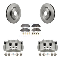 Transit Auto KC8-100490T Disc Brake Kit for 2017-2024 Chrysler Grand Caravan, Chrysler Pacifica, Chrysler Voyager & more - Front product image
