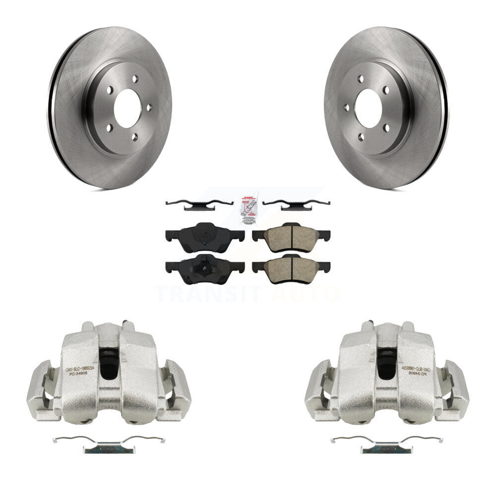 Transit Auto KC8-100491N Disc Brake Kit for 2011-2012 Ford Escape, Mazda Tribute - Front product image