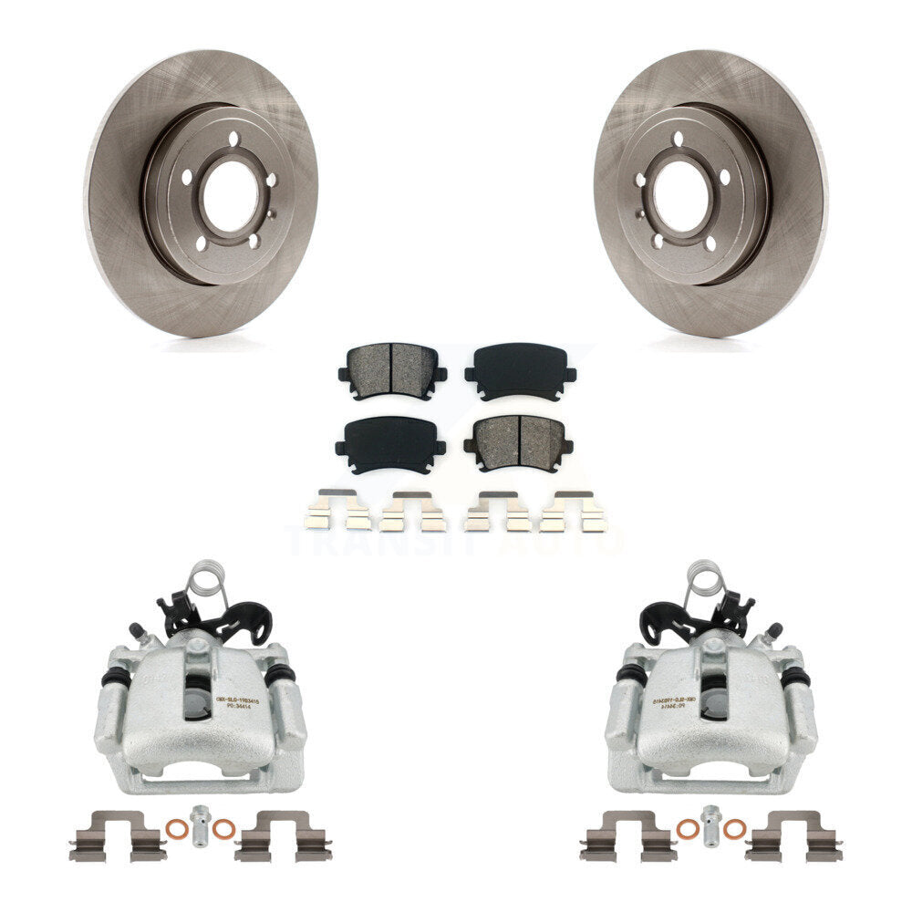Transit Auto KC8-100494S Disc Brake Kit for 2005-2009 Audi A4, Audi A4 Quattro - Rear product image