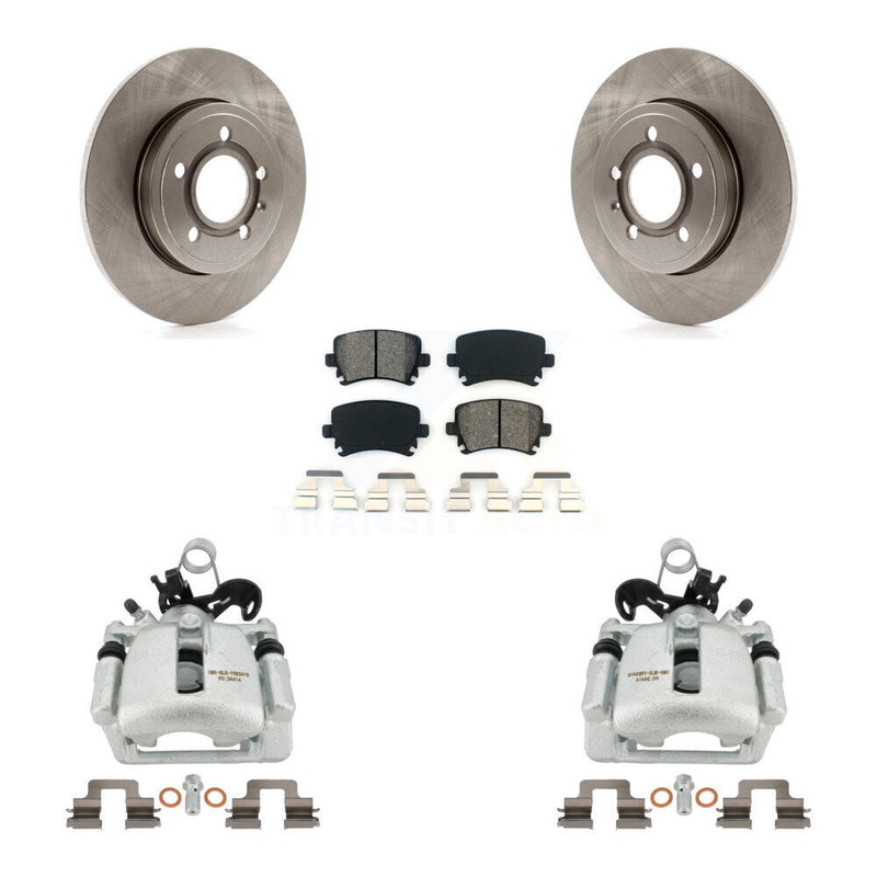Transit Auto KC8-100494S Disc Brake Kit for 2005-2009 Audi A4, Audi A4 Quattro - Rear product image