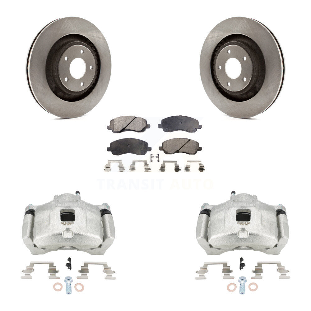 Transit Auto KC8-100494T Disc Brake Kit for 2012 Chrysler 200, Dodge Avenger - Front product image