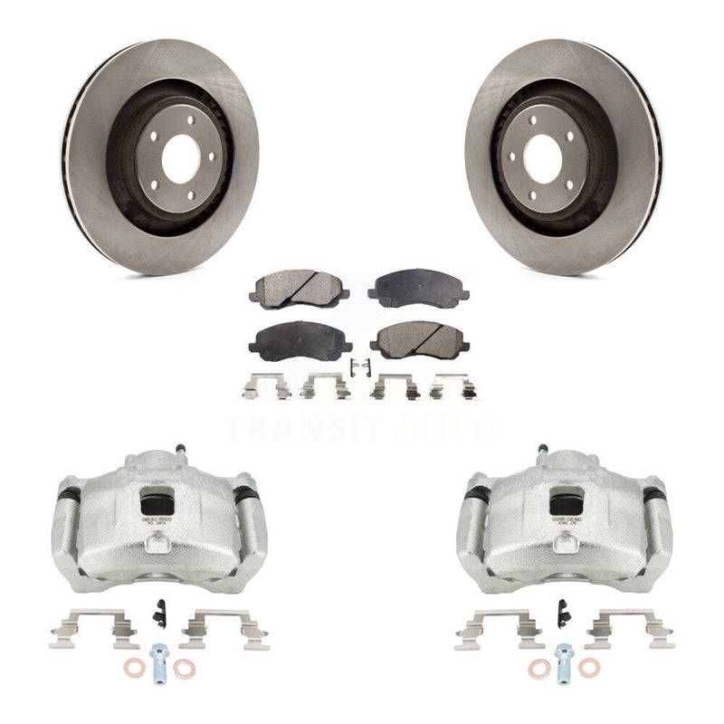 Transit Auto KC8-100494T Disc Brake Kit for 2012 Chrysler 200, Dodge Avenger - Front product image