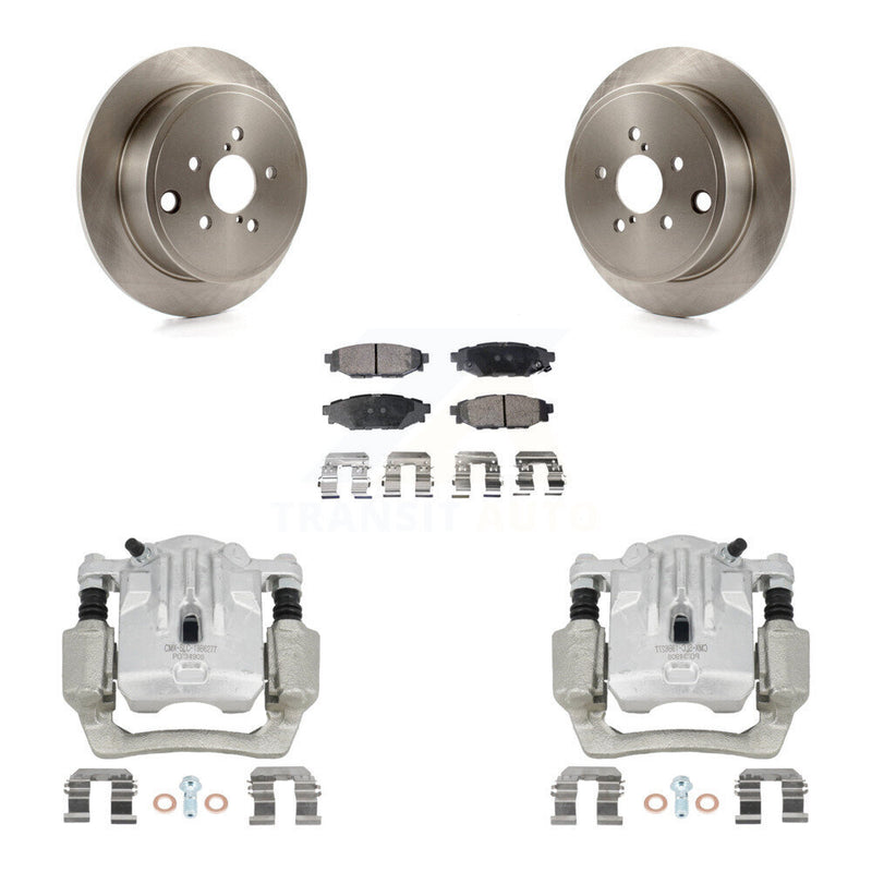 Transit Auto KC8-100498P Disc Brake Kit for 2010-2014 Subaru Legacy, Subaru Outback - Rear product image