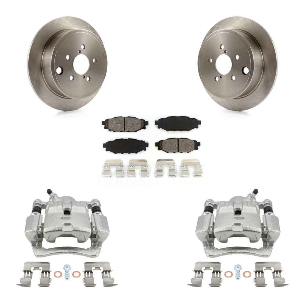 Transit Auto KC8-100499S Disc Brake Kit for 2008-2014 Subaru Impreza, Subaru WRX, Subaru Forester - Rear product image