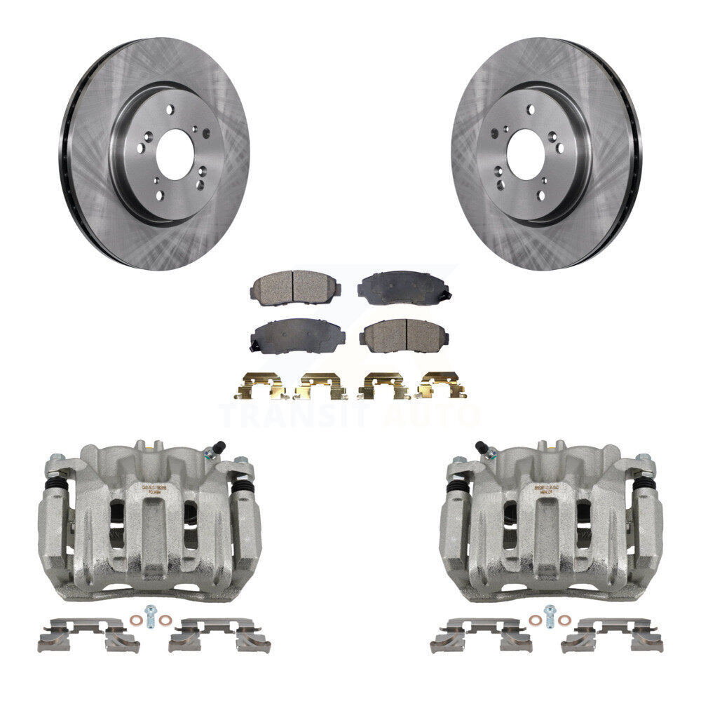 Transit Auto KC8-100502T Disc Brake Kit for 2007-2012 Honda Crosstour, Honda Accord Crosstour, Acura RDX & more - Front product image