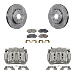 Transit Auto KC8-100502T Disc Brake Kit for 2007-2012 Honda Crosstour, Honda Accord Crosstour, Acura RDX & more - Front product image