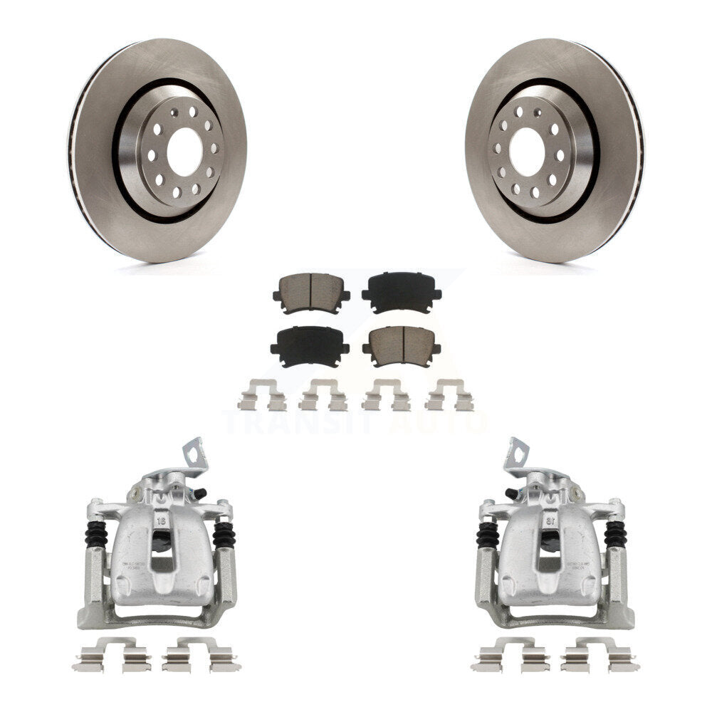 CMX KC8-100503C Disc Brake Kit for 2009 Volkswagen CC, Volkswagen Passat, Volkswagen Passat CC - Rear product image