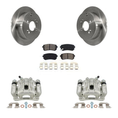 Transit Auto KC8-100503S Disc Brake Kit for 2006-2007 Hyundai Accent, Kia Rio, Kia Rio5 - Rear product image