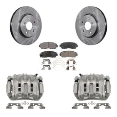Transit Auto KC8-100503T Disc Brake Kit for 2011-2016 Honda Crosstour, Honda CR-V, Honda Accord Crosstour - Front product image