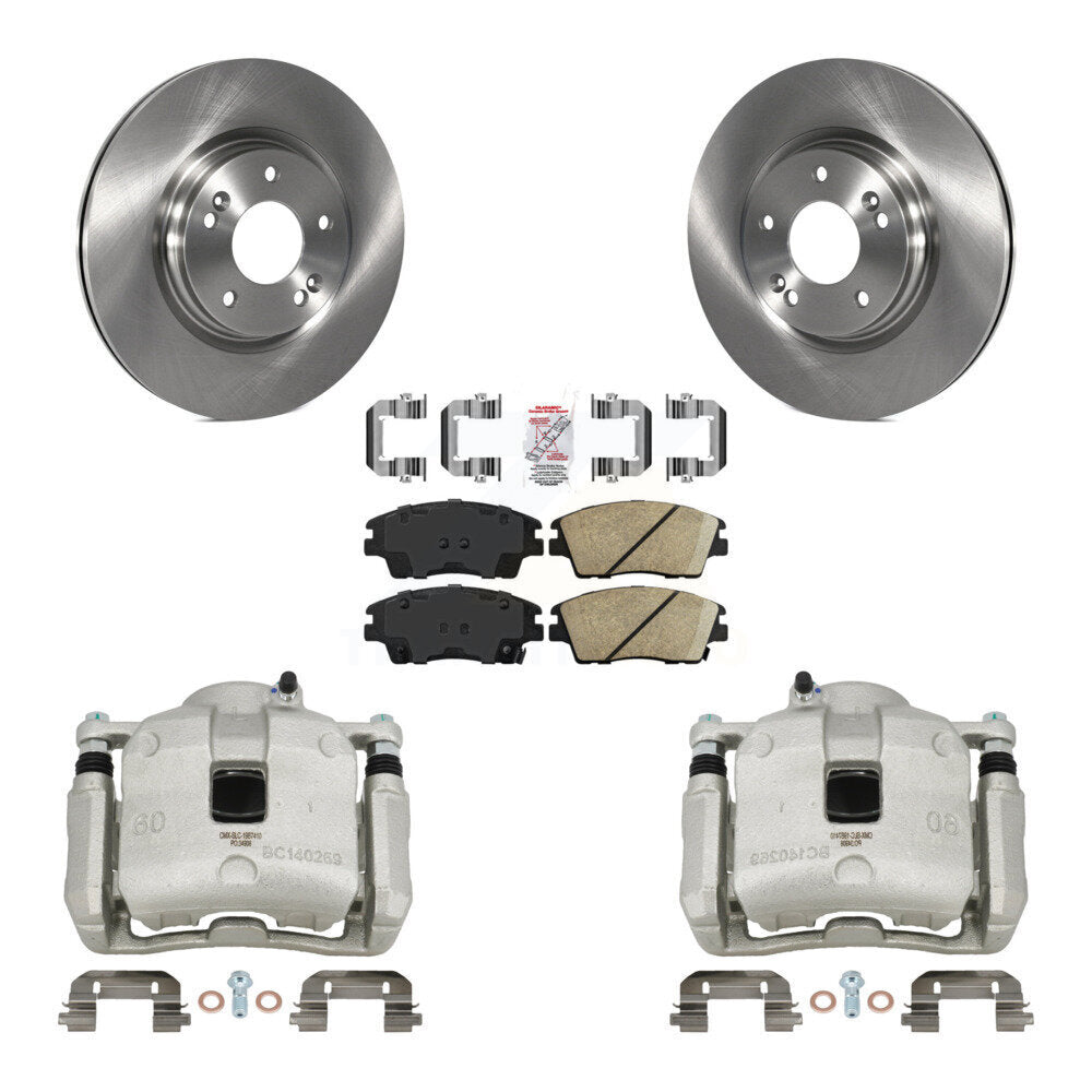 Transit Auto KC8-100504N Disc Brake Kit for 2016-2021 Hyundai Tucson, Kia Sportage - Front product image
