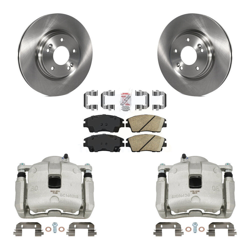 Transit Auto KC8-100504N Disc Brake Kit for 2016-2021 Hyundai Tucson, Kia Sportage - Front product image