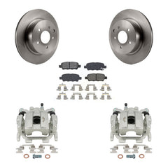 Transit Auto KC8-100504S Disc Brake Kit for 2008-2012 INFINITI EX35 - Rear product image