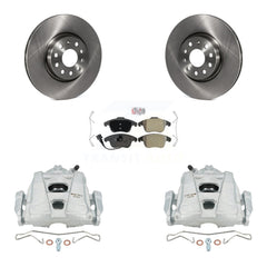 Transit Auto KC8-100506N Disc Brake Kit for 2009-2020 Volkswagen Tiguan Limited, Audi Q3, Audi Q3 Quattro & more - Front product image