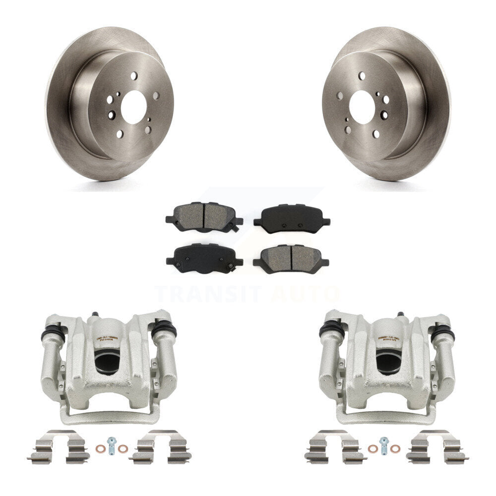 Transit Auto KC8-100507S Disc Brake Kit for 2009-2016 Toyota Venza - Rear product image