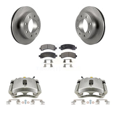 Transit Auto KC8-100508P Disc Brake Kit for 2005-2020 GMC Savana 2500, Chevrolet Express 2500, Chevrolet Express 3500 & more - Rear product image