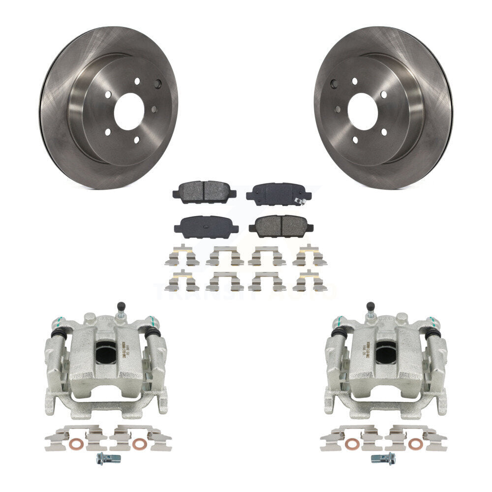 Transit Auto KC8-100508S Disc Brake Kit for 2009-2024 INFINITI Q60, INFINITI Q70L, INFINITI Q50 & more - Rear product image