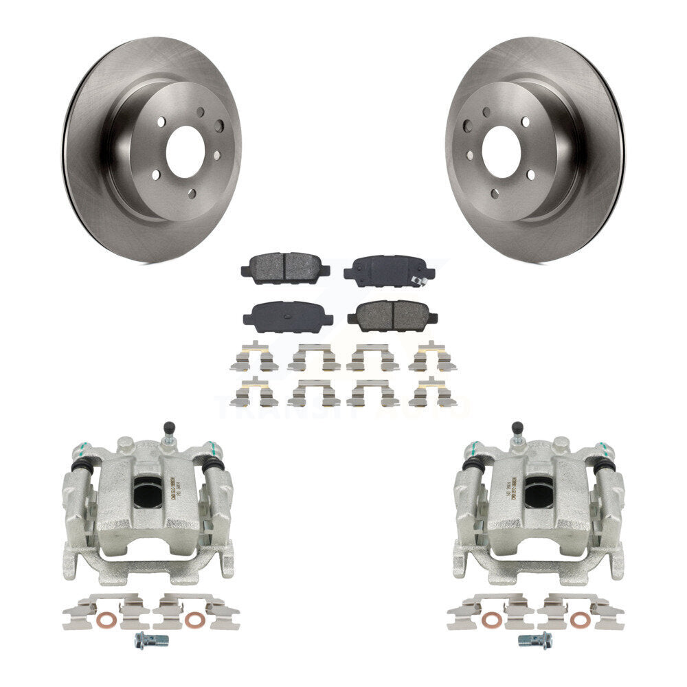 Transit Auto KC8-100510S Disc Brake Kit for 2009-2020 INFINITI Q40, INFINITI QX50, INFINITI EX37 & more - Rear product image