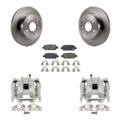 Transit Auto KC8-100510S Disc Brake Kit for 2009-2020 INFINITI Q40, INFINITI QX50, INFINITI EX37 & more - Rear product image