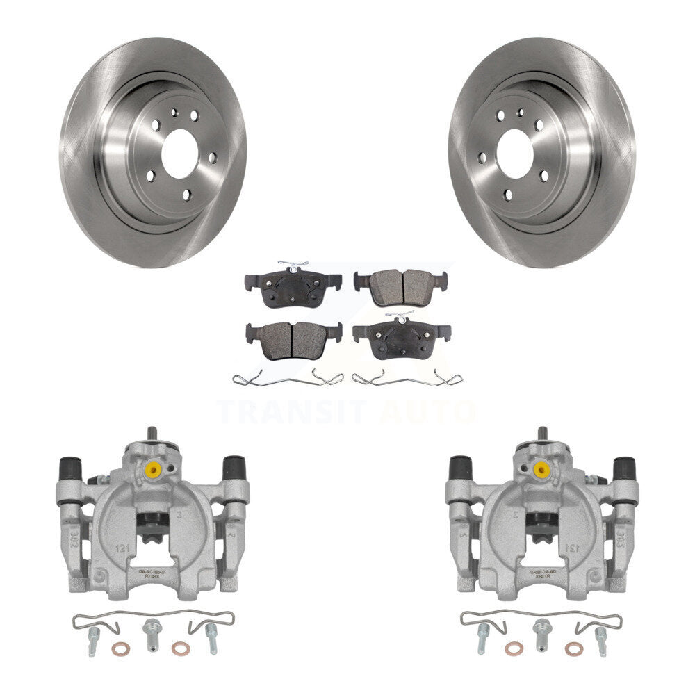 Transit Auto KC8-100512P Disc Brake Kit for 2013-2020 Ford Fusion, Lincoln MKZ - Rear product image