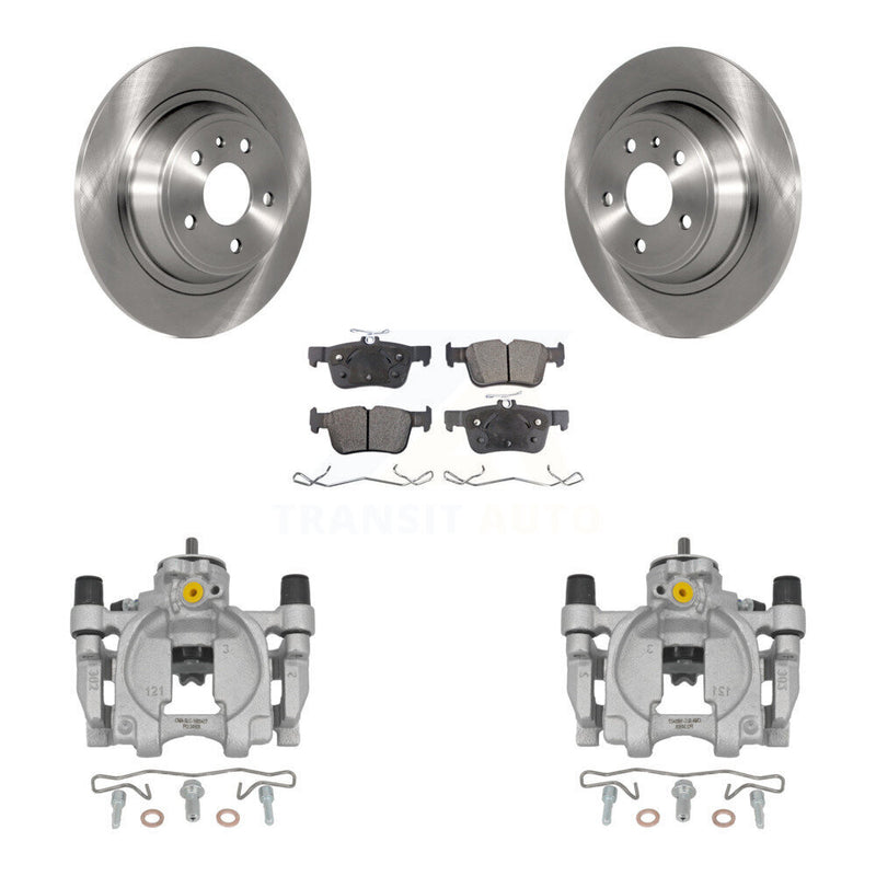 Transit Auto KC8-100512P Disc Brake Kit for 2013-2020 Ford Fusion, Lincoln MKZ - Rear product image