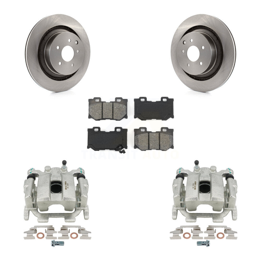 Transit Auto KC8-100512S Disc Brake Kit for 2010-2013 INFINITI G37 - Rear product image