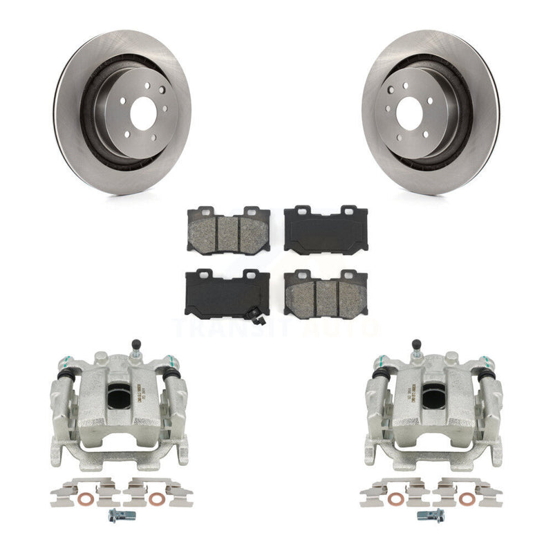 Transit Auto KC8-100512S Disc Brake Kit for 2010-2013 INFINITI G37 - Rear product image