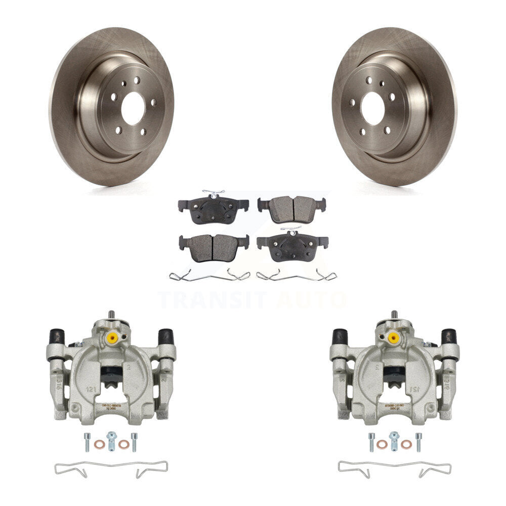 Transit Auto KC8-100513P Disc Brake Kit for 2013-2020 Ford Fusion, Ford Escape, Lincoln MKX & more - Rear product image