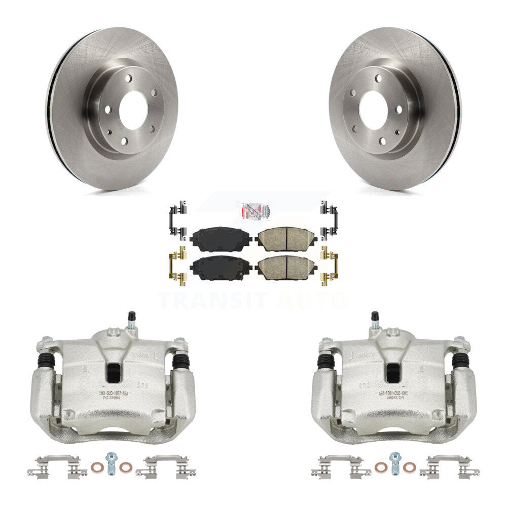 Transit Auto KC8-100514N Disc Brake Kit for 2014-2018 Mazda CX-3, Mazda 3, Mazda 3 Sport - Front product image