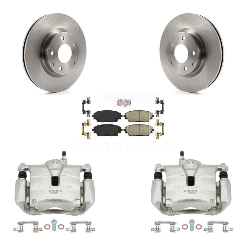 Transit Auto KC8-100514N Disc Brake Kit for 2014-2018 Mazda CX-3, Mazda 3, Mazda 3 Sport - Front product image