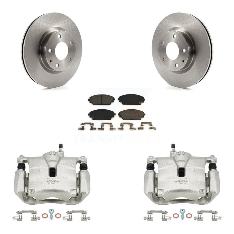 Transit Auto KC8-100516T Disc Brake Kit for 2014-2018 Mazda CX-3, Mazda 3, Mazda 3 Sport - Front product image