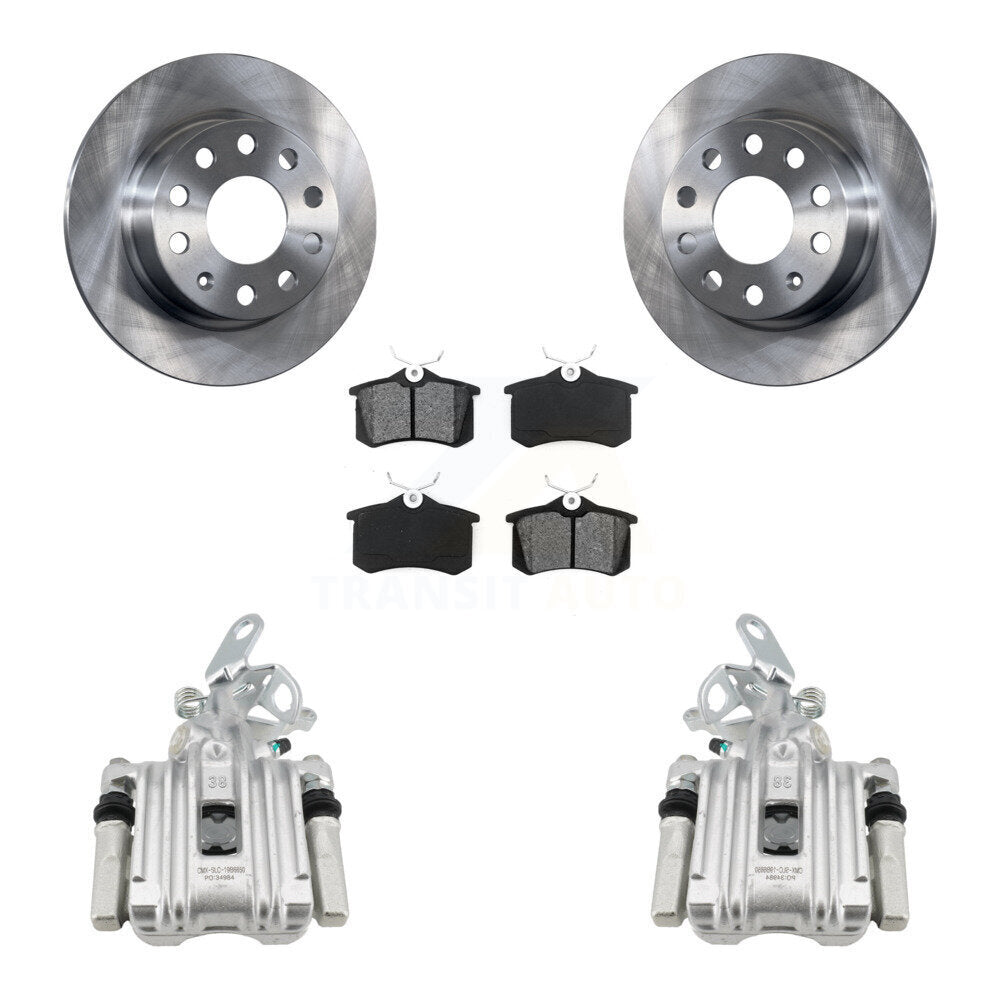 Transit Auto KC8-100520S Disc Brake Kit for 2010-2019 Volkswagen Beetle, Volkswagen Jetta, Audi A3 - Rear product image