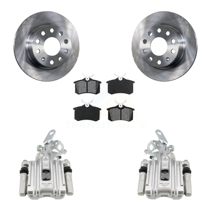 Transit Auto KC8-100520S Disc Brake Kit for 2010-2019 Volkswagen Beetle, Volkswagen Jetta, Audi A3 - Rear product image
