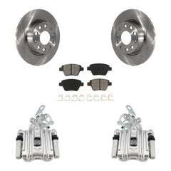 Transit Auto KC8-100523S Disc Brake Kit for 2011-2019 Volkswagen Beetle, Volkswagen Jetta, Volkswagen Golf - Rear product image