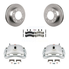 Transit Auto KC8-100527N Disc Brake Kit for 2001-2020 Chevrolet Express 4500, GMC Savana 4500, GMC Sierra 3500 Classic & more - Front product image