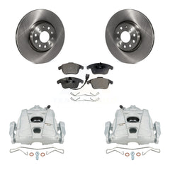 Transit Auto KC8-100528T Disc Brake Kit for 2009-2020 Volkswagen Tiguan Limited, Audi Q3, Audi Q3 Quattro & more - Front product image