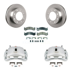 Transit Auto KC8-100529N Disc Brake Kit for 2001-2020 Chevrolet Express 4500, GMC Savana 4500, GMC Sierra 3500 Classic & more - Front product image