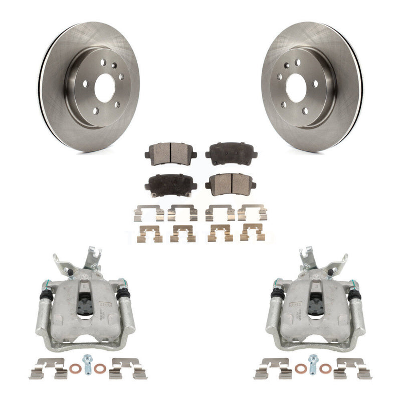 Transit Auto KC8-100529P Disc Brake Kit for 2016 Chevrolet Malibu Limited - Rear product image