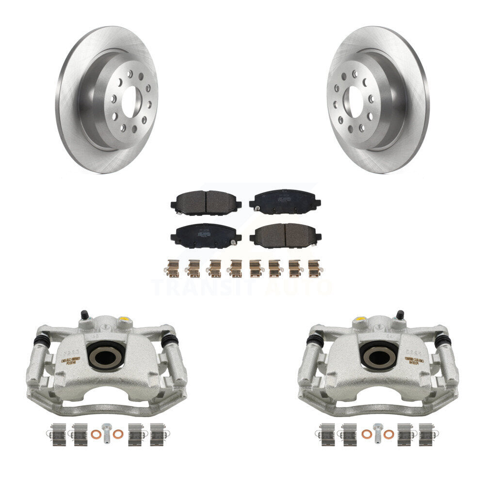 Transit Auto KC8-100530P Disc Brake Kit for 2018-2020 Jeep Wrangler - Rear product image
