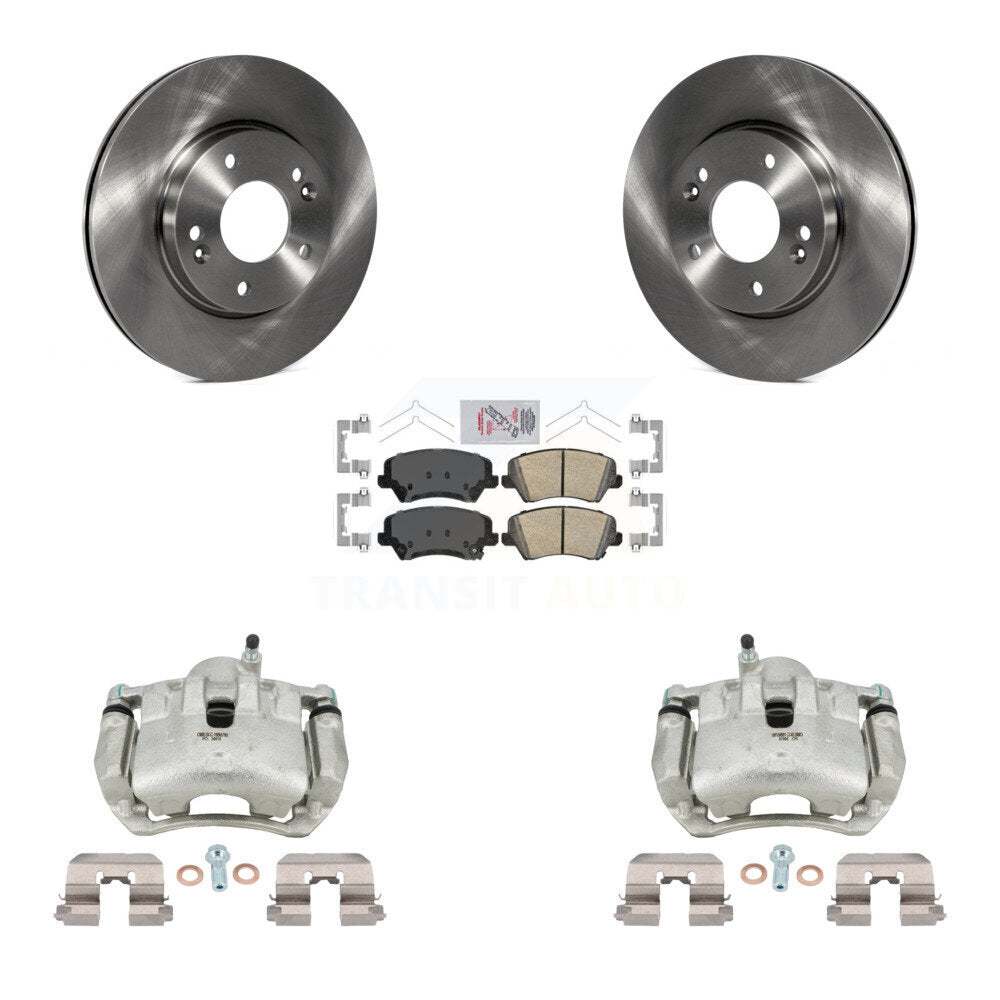 Transit Auto KC8-100531N Disc Brake Kit for 2016-2018 Hyundai Elantra GT, Kia Forte, Kia Forte Koup & more - Front product image