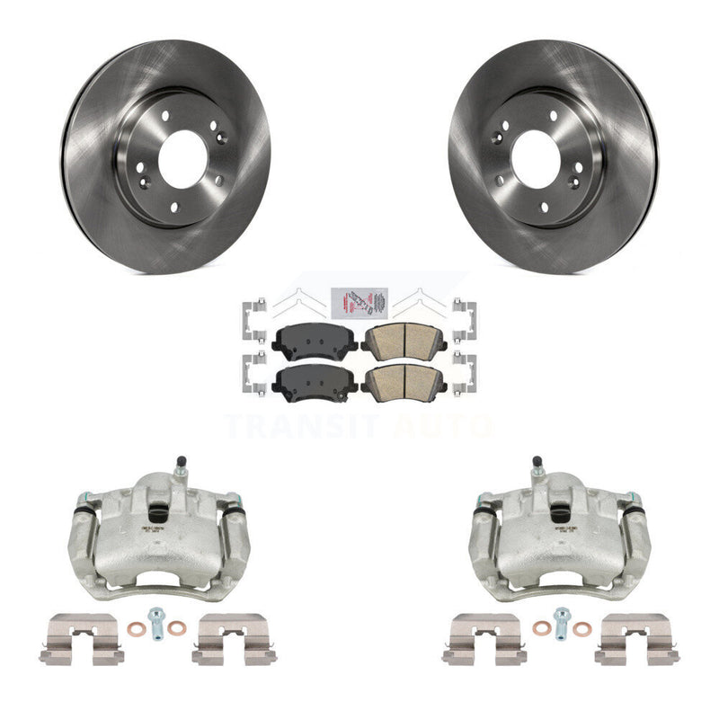 Transit Auto KC8-100531N Disc Brake Kit for 2016-2018 Hyundai Elantra GT, Kia Forte, Kia Forte Koup & more - Front product image