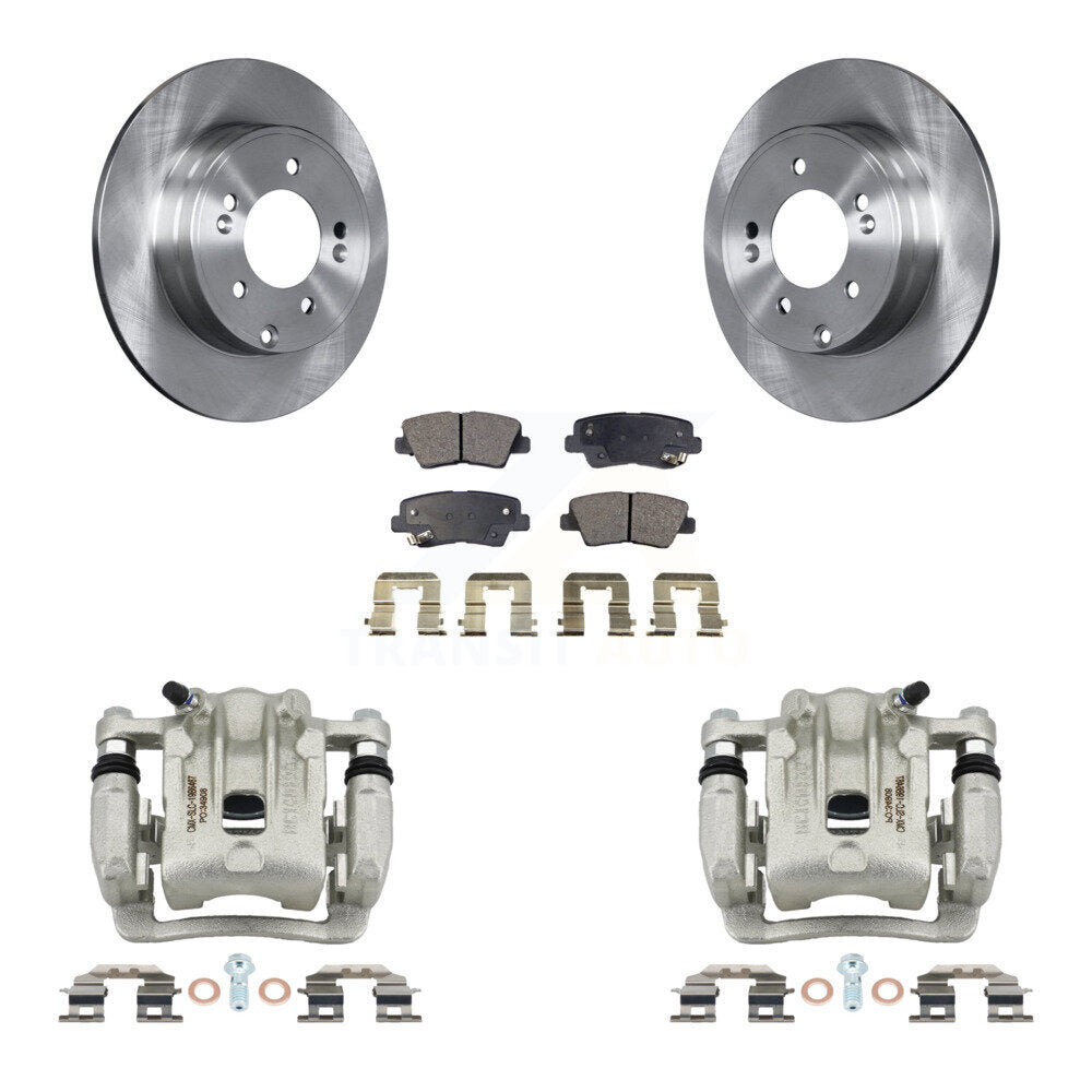 Transit Auto KC8-100532P Disc Brake Kit for 2011-2017 Hyundai Azera, Kia Optima - Rear product image