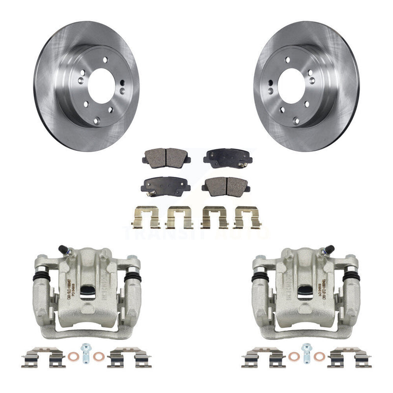 Transit Auto KC8-100532P Disc Brake Kit for 2011-2017 Hyundai Azera, Kia Optima - Rear product image
