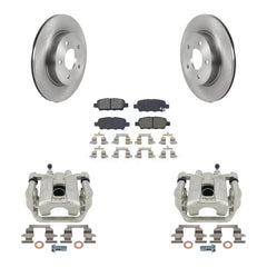Transit Auto KC8-100533S Disc Brake Kit for 2017-2019 Nissan Rogue Sport, Nissan LEAF - Rear product image